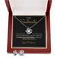 To My Soulmate l Love Knot Earring & Necklace Set