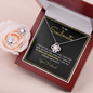 To My Soulmate l Love Knot Earring & Necklace Set