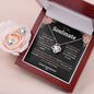 Soulmate l Love Knot Earring & Necklace Set