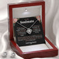 Soulmate l Love Knot Earring & Necklace Set