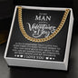 To My Man - V/Day l Cuban Link Chain