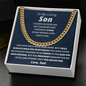 Son from Dad l Cuban Link Chain