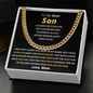 Son from Mom l Cuban Link Chain