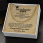 Graduate Son - Mom l Cuban Link Chain