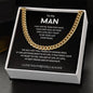To My MAN l Cuban Link Chain