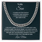 To My Son from Mom l Cuban Link Chain