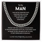 To My MAN l Cuban Link Chain