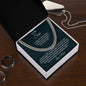 To My Son from Mom l Cuban Link Chain