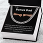 To My Bonus Dad / Cuban Link Chain