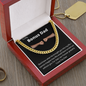 To My Bonus Dad / Cuban Link Chain