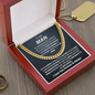 To My Man l Cuban Link Chain