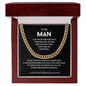 To My MAN l Cuban Link Chain