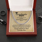 Graduate Son - Mom l Cuban Link Chain