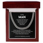 To My MAN l Cuban Link Chain