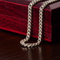 To My Son from Mom l Cuban Link Chain