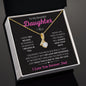 Daughter - Dad Purple l Alluring Beauty Necklace