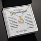 To Our Granddaughter l Alluring Beauty Necklace