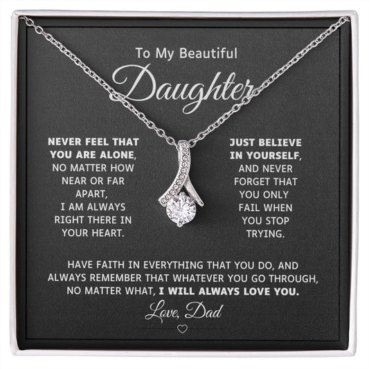 Daughter from Dad l Alluring Beauty Necklace