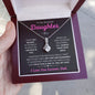 Daughter - Dad Purple l Alluring Beauty Necklace