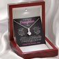 Daughter - Dad Purple l Alluring Beauty Necklace