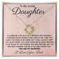 Daughter from Dad l Love Knot