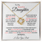 DAUGHTER FROM DAD l WINNER l LOVE KNOT NECKLACE