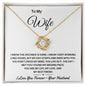 To My Wife - Start l Love Knot Necklace