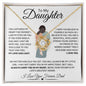 Daughter from Dad l Love Knot Necklace
