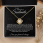 Soulmate - My Best Friend l Love Knot Necklace