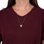 Granddaughter/Grandma - Cross l Love knot Necklace