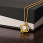 To My Love l Love Knot Necklace