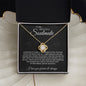 Soulmate - My Best Friend l Love Knot Necklace