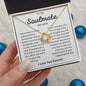 To My Soulmate - Forever My Love l Love Knot Necklace