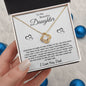 Daughter from Dad l Love Knot Necklace