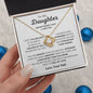 Daughter/Dad - Feeling l Love Knot Necklace