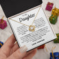 Daughter from Dad/Rest l Love Knot Necklace