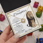 Daughter/Dad l Lion Gold l Love Knot Necklace