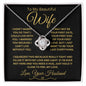 Wife - First Date l Love Knot Necklace