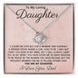 Daughter from Dad l Love Knot