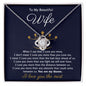 To My Wife l Love Knot Necklace