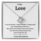 To My Love l Love Knot Necklace