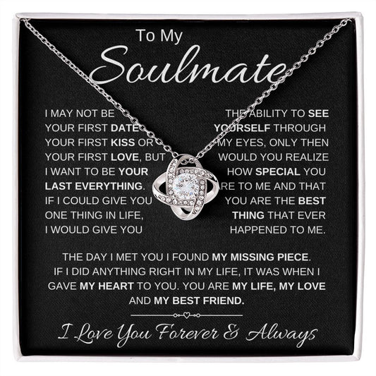 My Soulmate - First Date l Love Knot Necklace