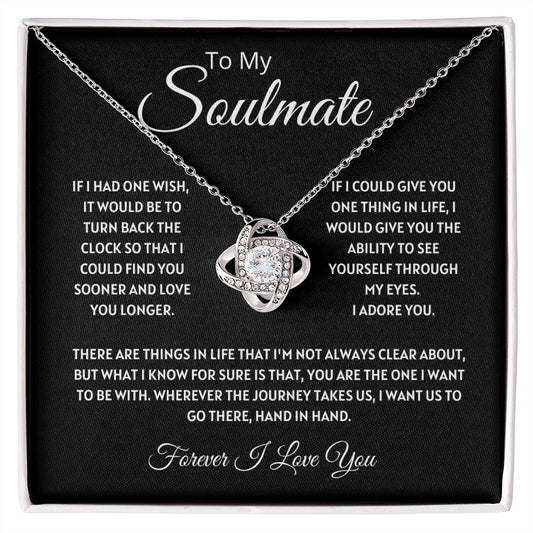 Soulmate l Love Knot Necklace