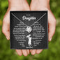 Daughter from Dad l Dreams l Love Knot Necklace