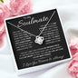 My Soulmate - First Date l Love Knot Necklace