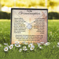 Granddaughter/Grandma - Cross l Love knot Necklace