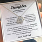 Daughter/Dad - Feeling l Love Knot Necklace