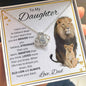 Daughter/Dad l Lion Gold l Love Knot Necklace