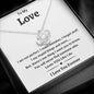 To My Love l Love Knot Necklace