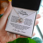 To My Beautiful Daughter l Love Knot Necklace